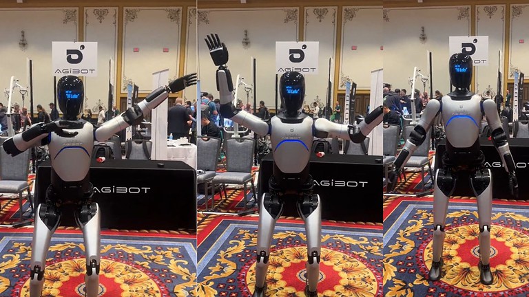 Agibot robot bipedi