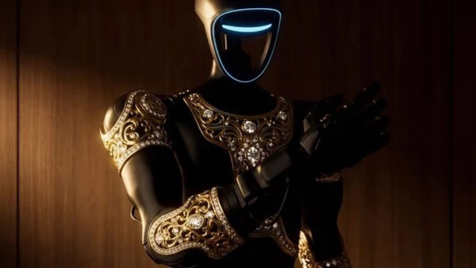 Caviar presenta Aladdin, il primo robot di lusso rivestito d’oro