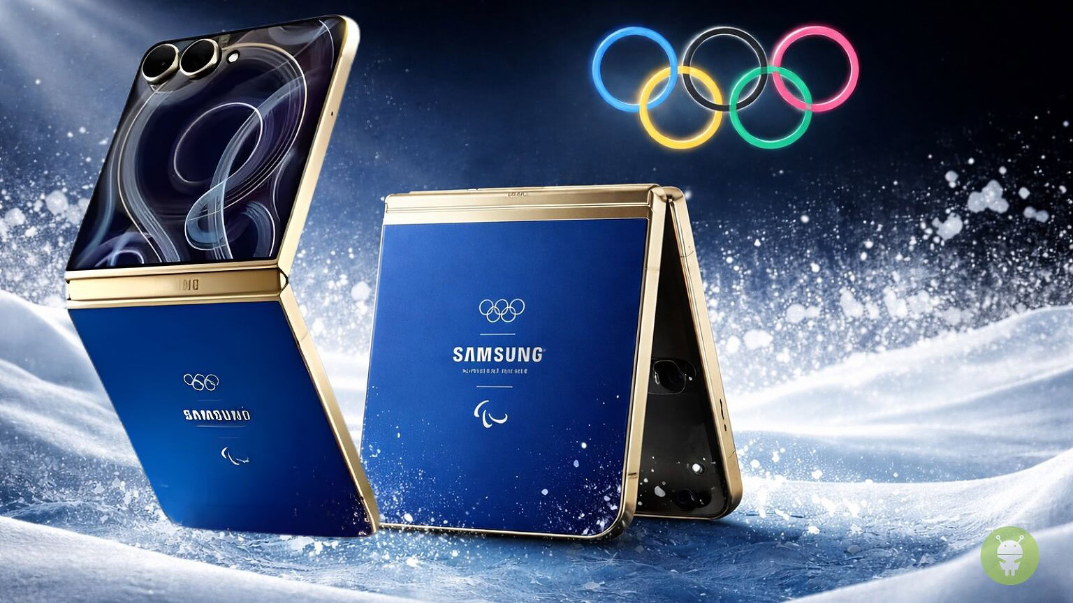 Samsung alle Olimpiadi di Cortina 2026 con il Galaxy Z Flip7 Olympic Edition