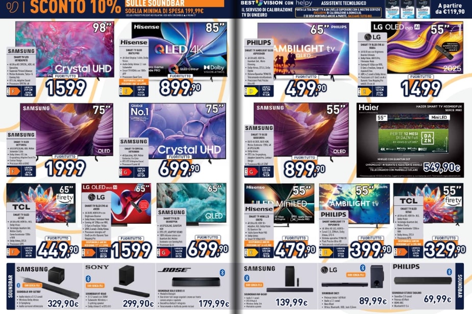Screenshot volantino unieuro