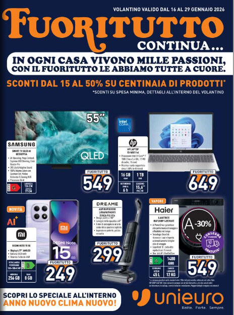 Screenshot unieuro