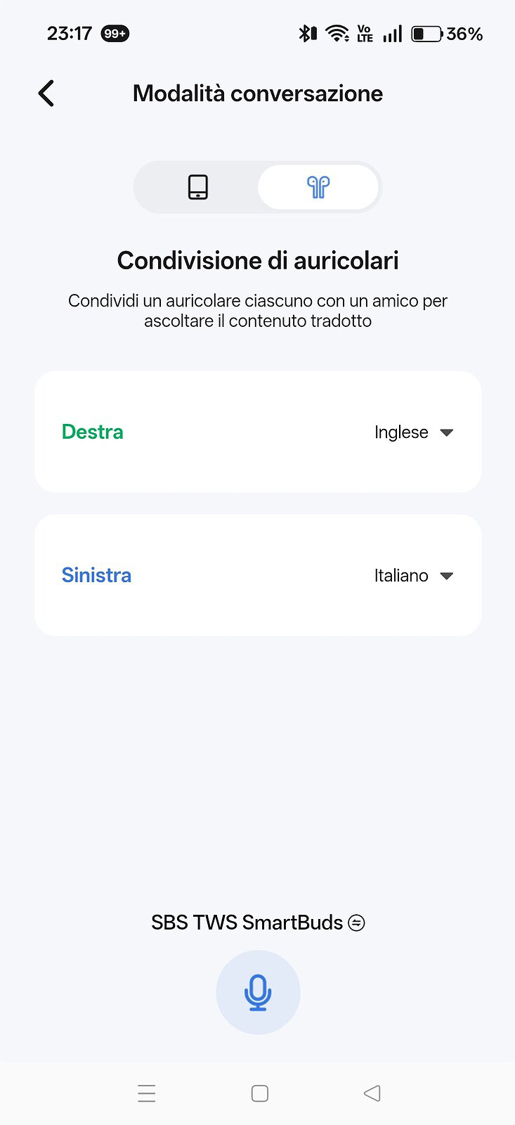 SBS SmartBuds AI - immagine 11 Screenshot edccdecea