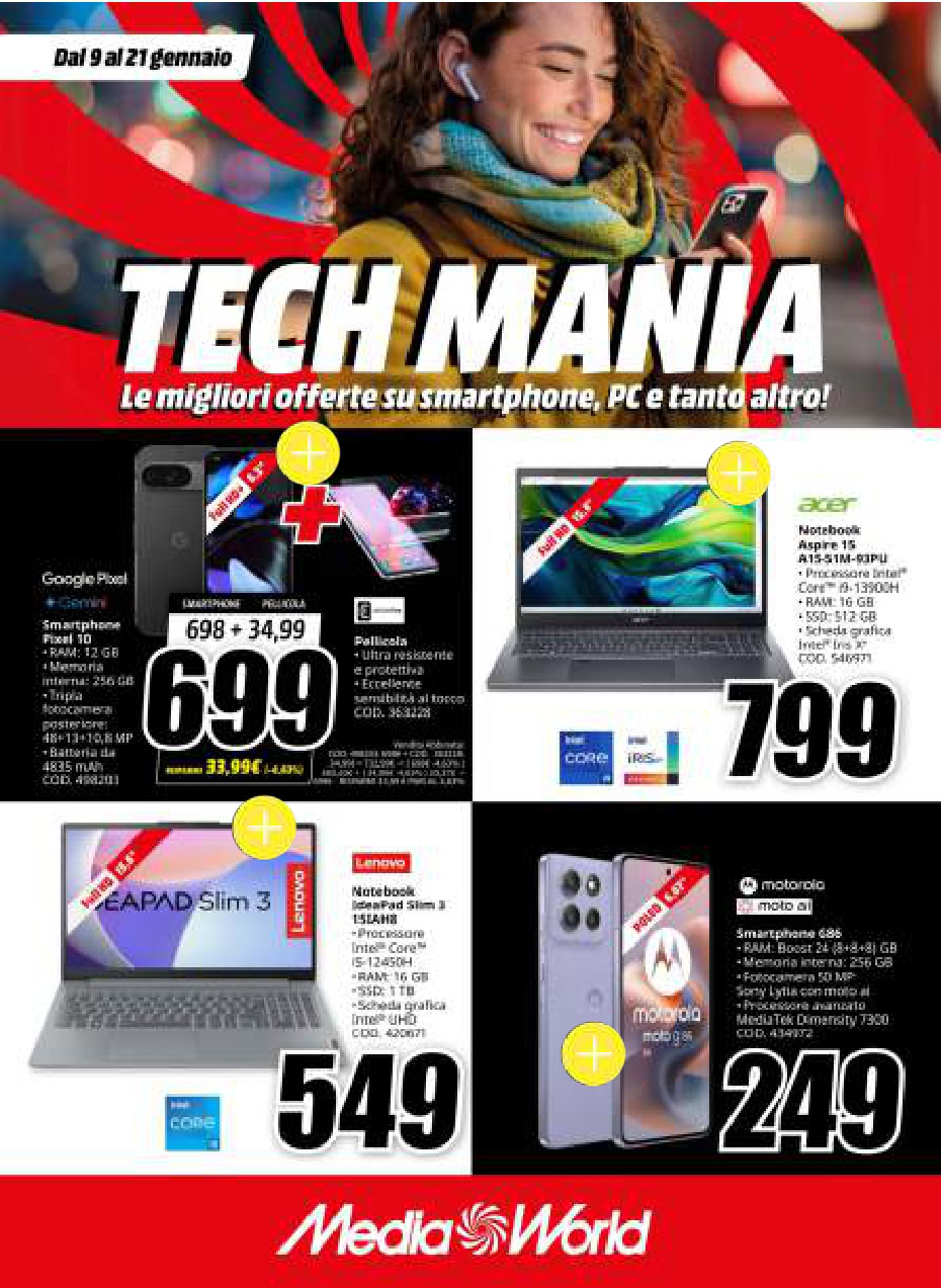 TECH MANIA GENNAIO(HD) () compressed page TECH MANIA GENNAIO(HD) () compressed page mediaworld