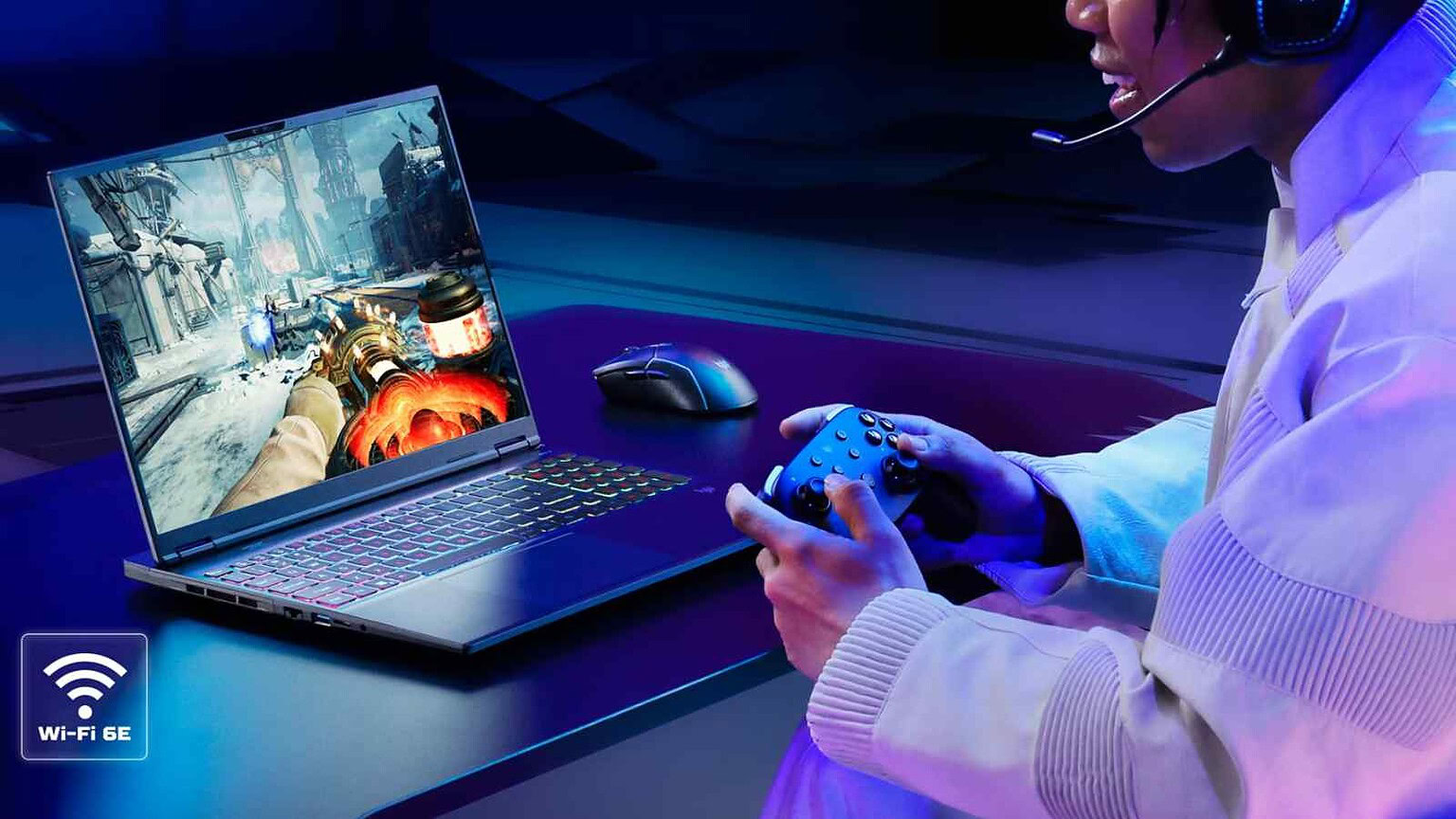 Acer al CES 2026 rinnova i laptop gaming con CPU Intel Core Ultra, GPU RTX 50, AI integrata e design sempre più sottili.