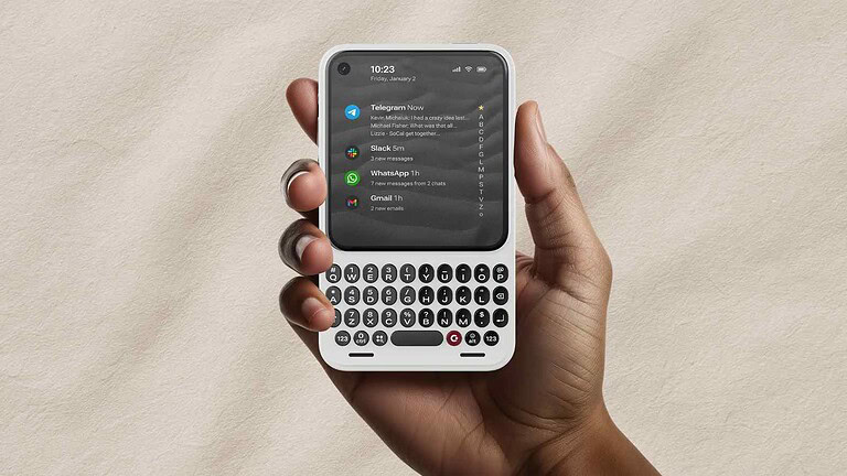 Clicks Communicator riprende la tastiera fisica per creare un telefono minimalista, pensato per messaggi ed email senza distrazioni.