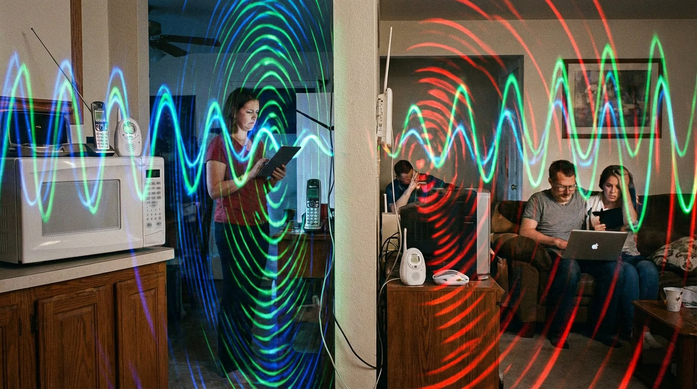 Interferenze Wi-Fi in casa: quando la colpa non è della fibra (né del router)