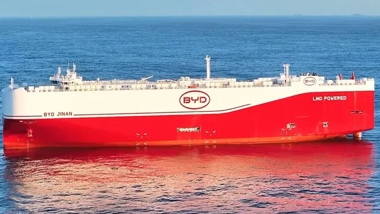 nave cargo BYD Cina