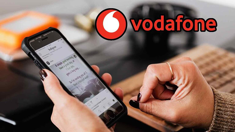 Vodafone offre a 11,95€/mese 250 Giga, chiamate illimitate, 5G, roaming UE e continuità di servizio fino a 48 ore.