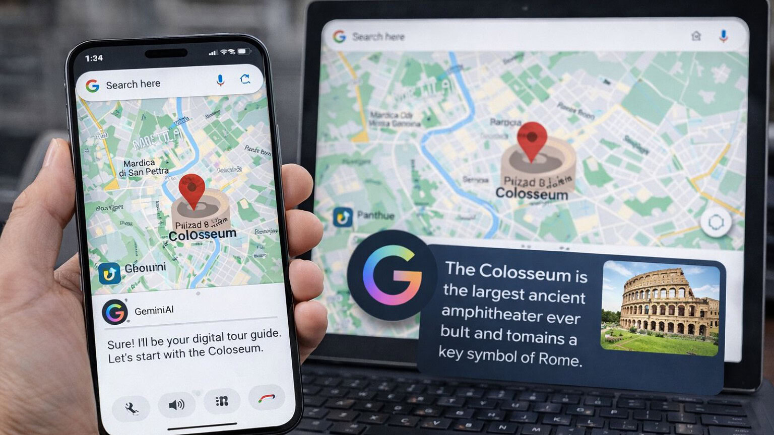 Gemini punta sulle mappe: l’AI diventerà una guida turistica digitale