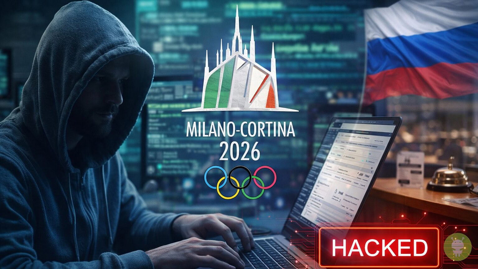 Olimpiadi Milano-Cortina 2026: hacker russi colpiscono hotel e ticketing