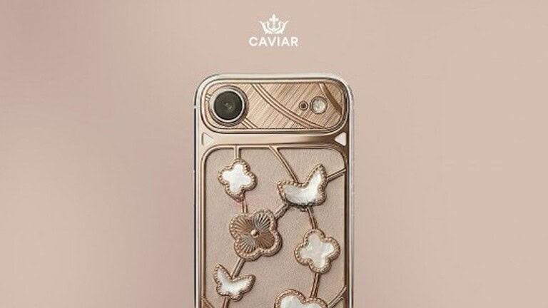 iPhone Air: Caviar crea un modello di lusso in oro 24 carati e madreperla