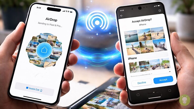 Android: Quick Share compatibile con AirDrop non più solo per i Google Pixel
