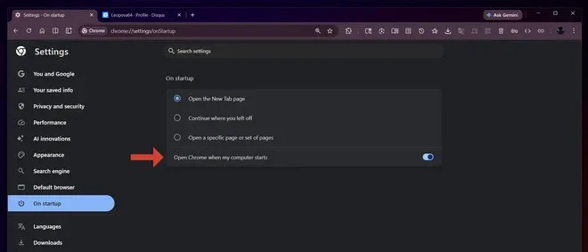 Google Chrome avvio PC Google Chrome avvio PC