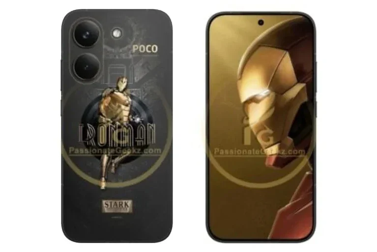Poco X8 Pro Iron man Poco X8 Pro Iron man