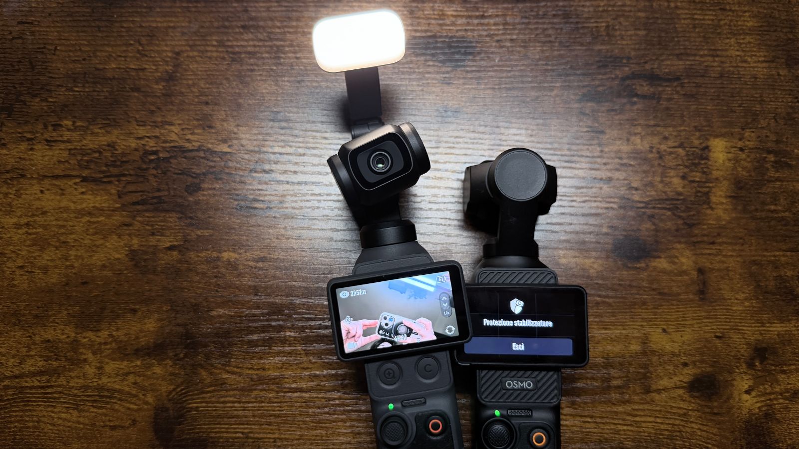 DJI Osmo Pocket - dettaglio DJI Osmo Pocket 4 vs 3