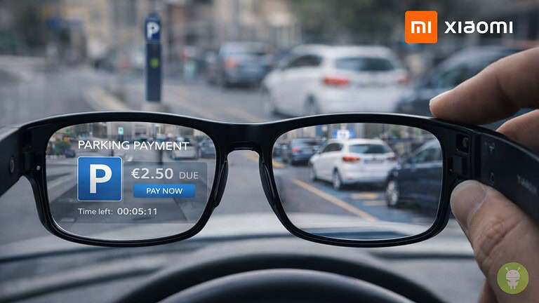 Xiaomi: i pagamenti del parcheggio arrivano sugli occhiali smart