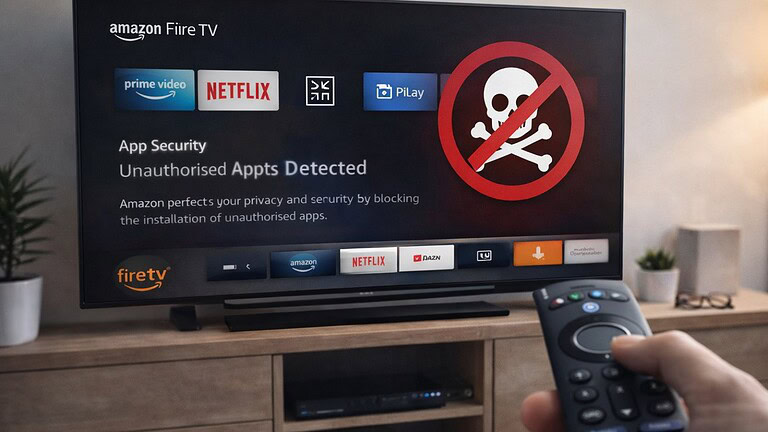Amazon Fire TV: stop alle app pirata e niente sideload da ora in poi