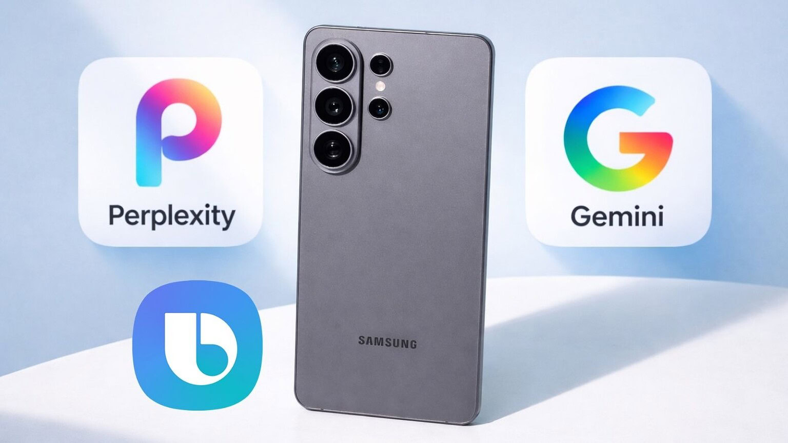 Samsung Galaxy S26: l'assistente AI lo scegli tu tra Perplexity, Bixby e Gemini