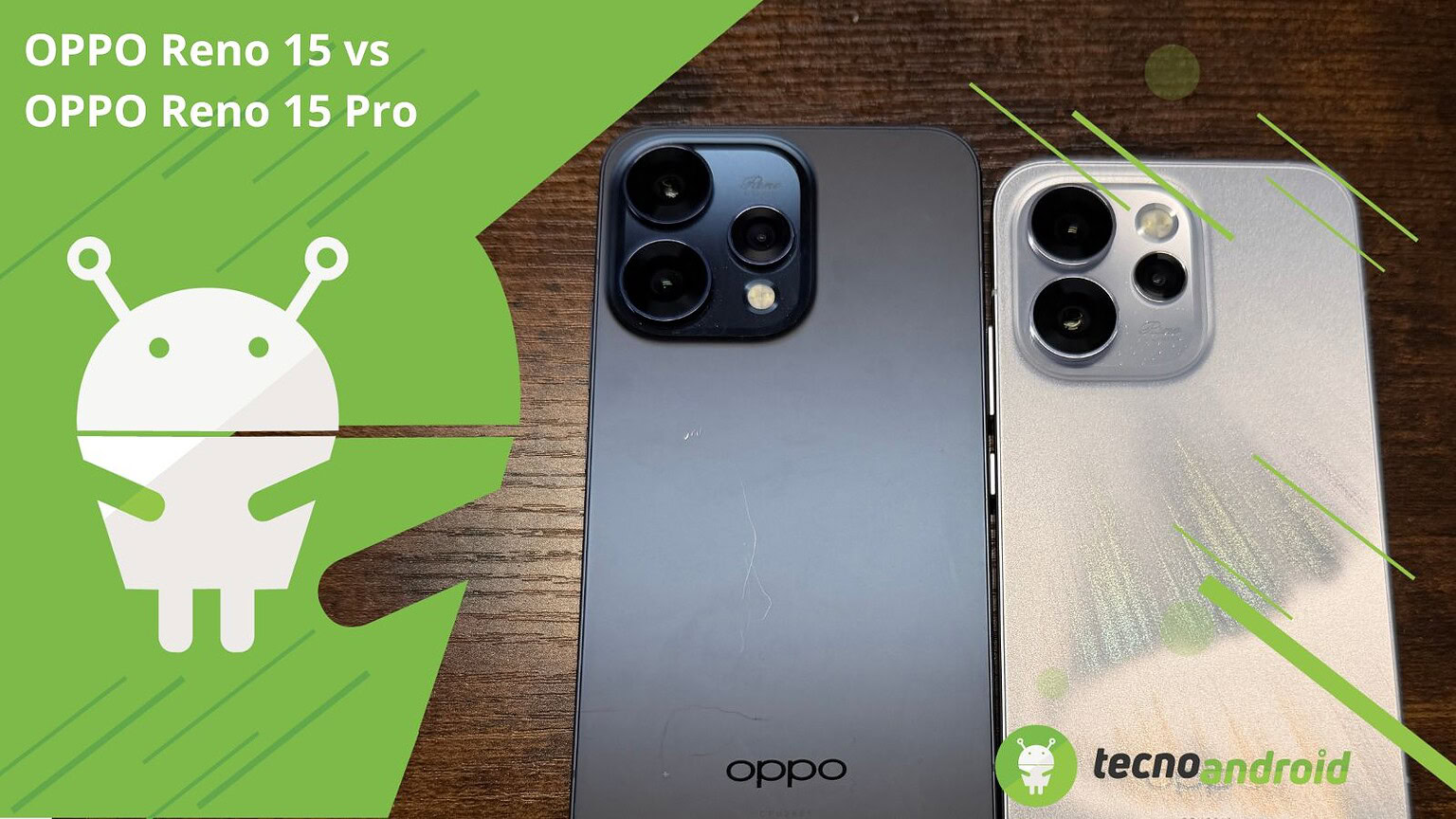 copertina OPPO Reno15 vs OPPO Reno15 Pro