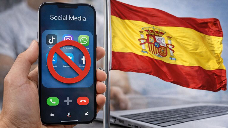 Spagna verso il divieto dei social agli under 16: il governo accelera