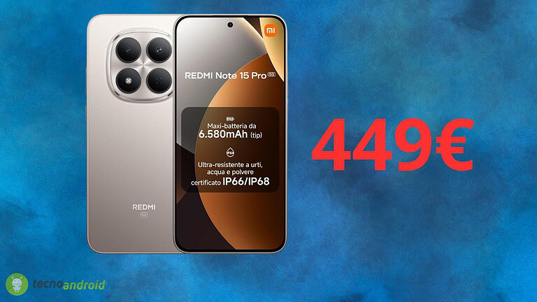 Xiaomi Redmi Note 15 Pro 5G: il doppio sconto da IMPAZZIRE su Amazon