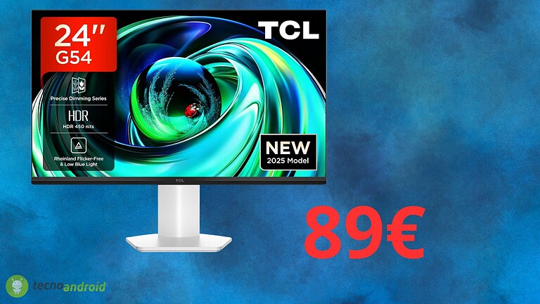 TCL: il monitor è in offerta a soli 89 euro su Amazon