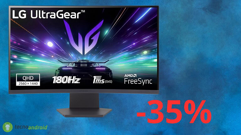 Amazon spettacolare con l'offerta del 35% sul monitor LG UltraGear