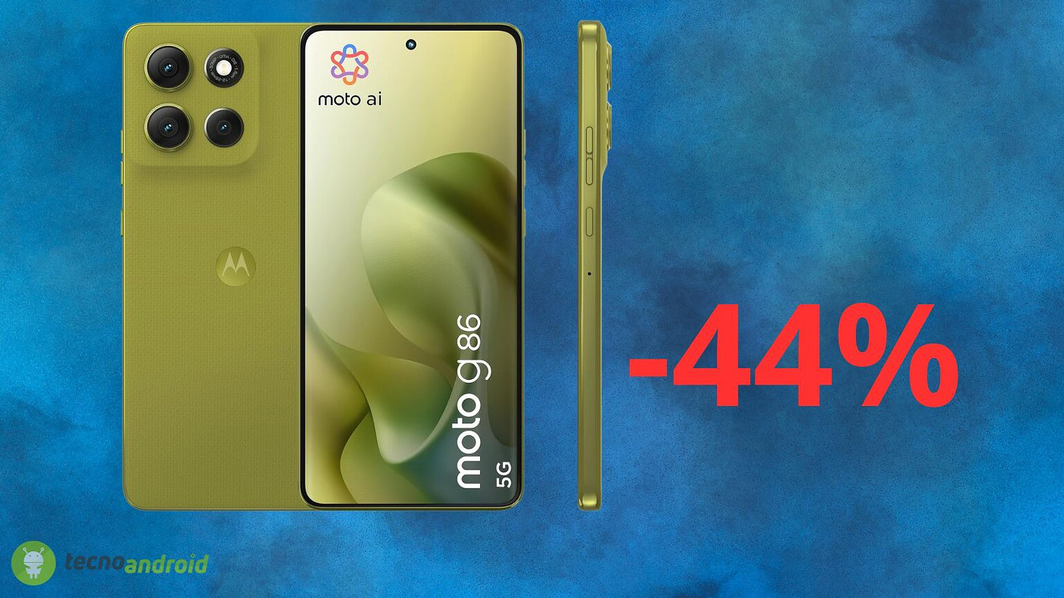 Motorola Moto G86: uno sconto PAUROSO su Amazon valido per poco tempo