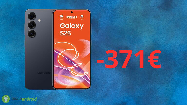 Samsung Galaxy S25 scende di prezzo su Amazon: top di gamma compatto ad alte prestazioni