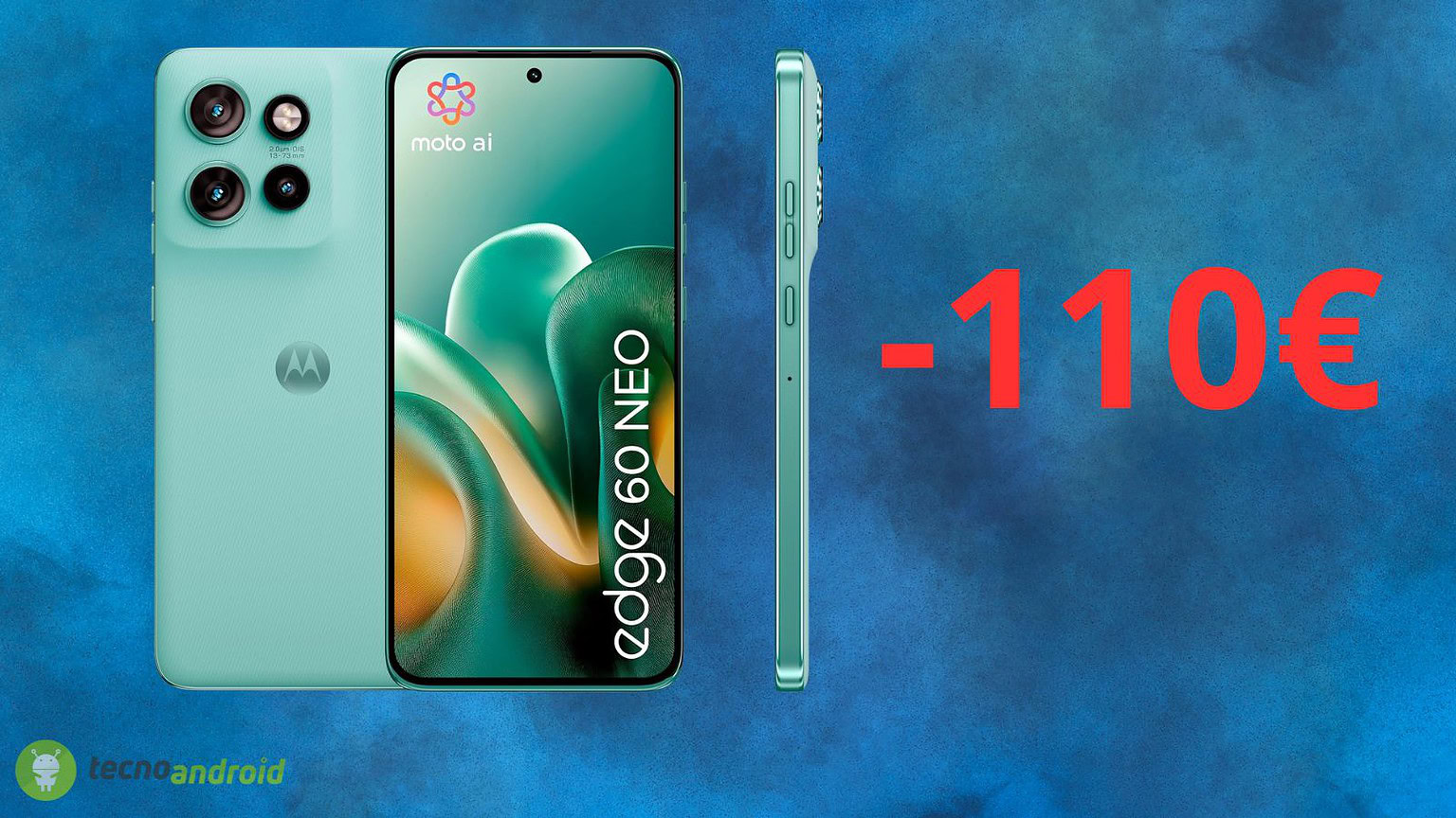 Motorola Edge 60 Neo in forte sconto su Amazon: prezzo mai così basso