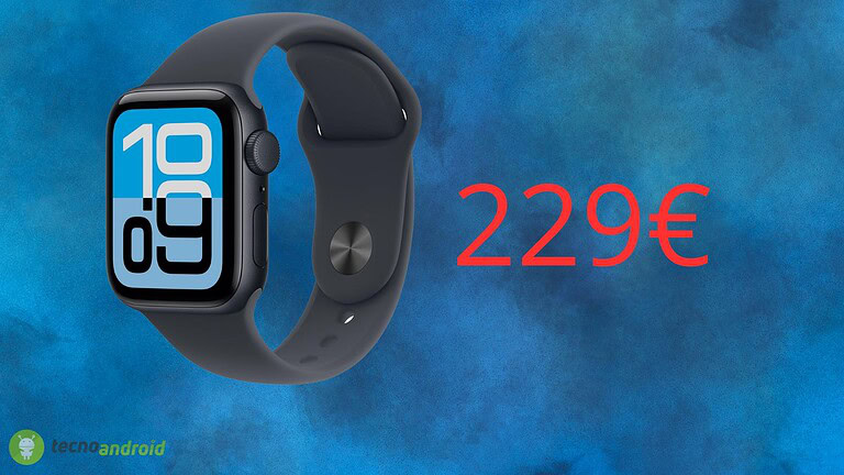 Amazon spezza il prezzo di Apple Watch SE 3: costa 50 euro in meno