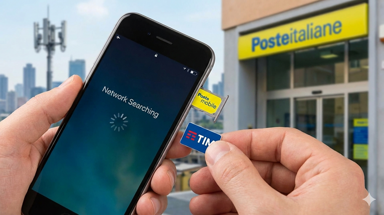 PosteMobile cambia rete: migrazione verso TIM partita ufficialmente