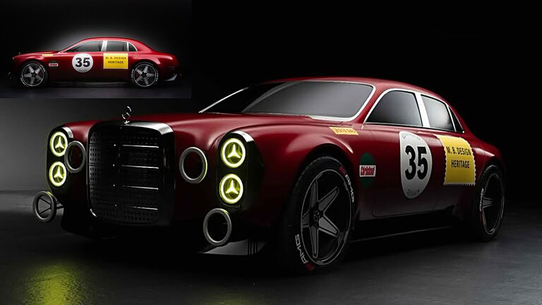 Mercedes svela la nuova “Rote Sau”: l'auto iconica ritorna con un concept firmato Wagener