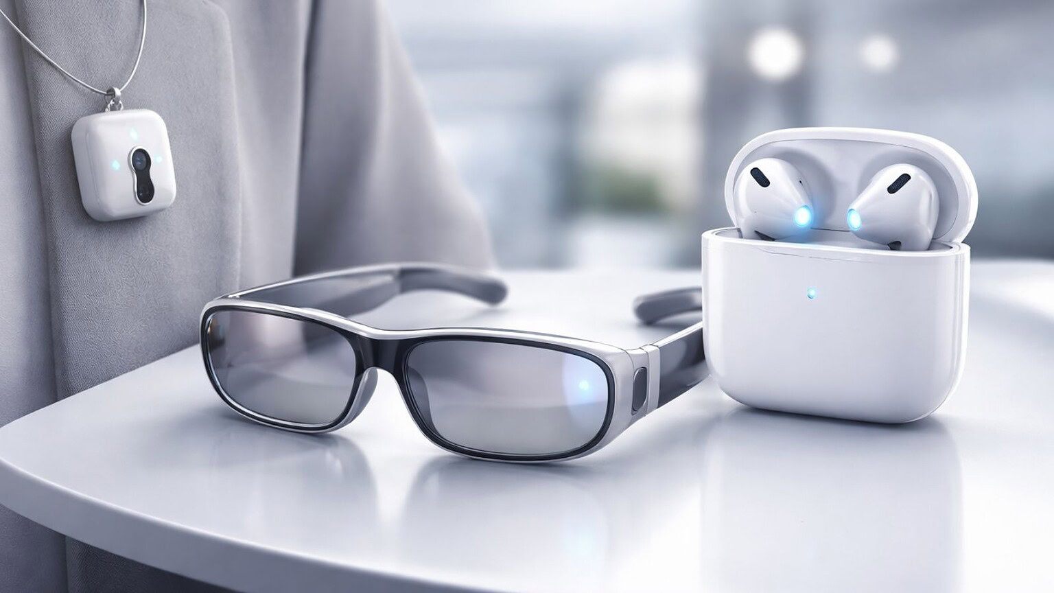 Apple stia spostando l'intelligenza artificiale oltre il telefono, presentando l'AI pin e i nuovi smart glasses.