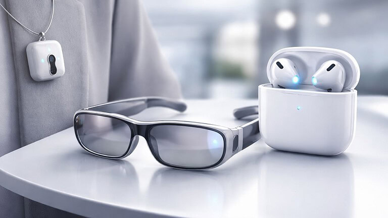 Apple stia spostando l'intelligenza artificiale oltre il telefono, presentando l'AI pin e i nuovi smart glasses.