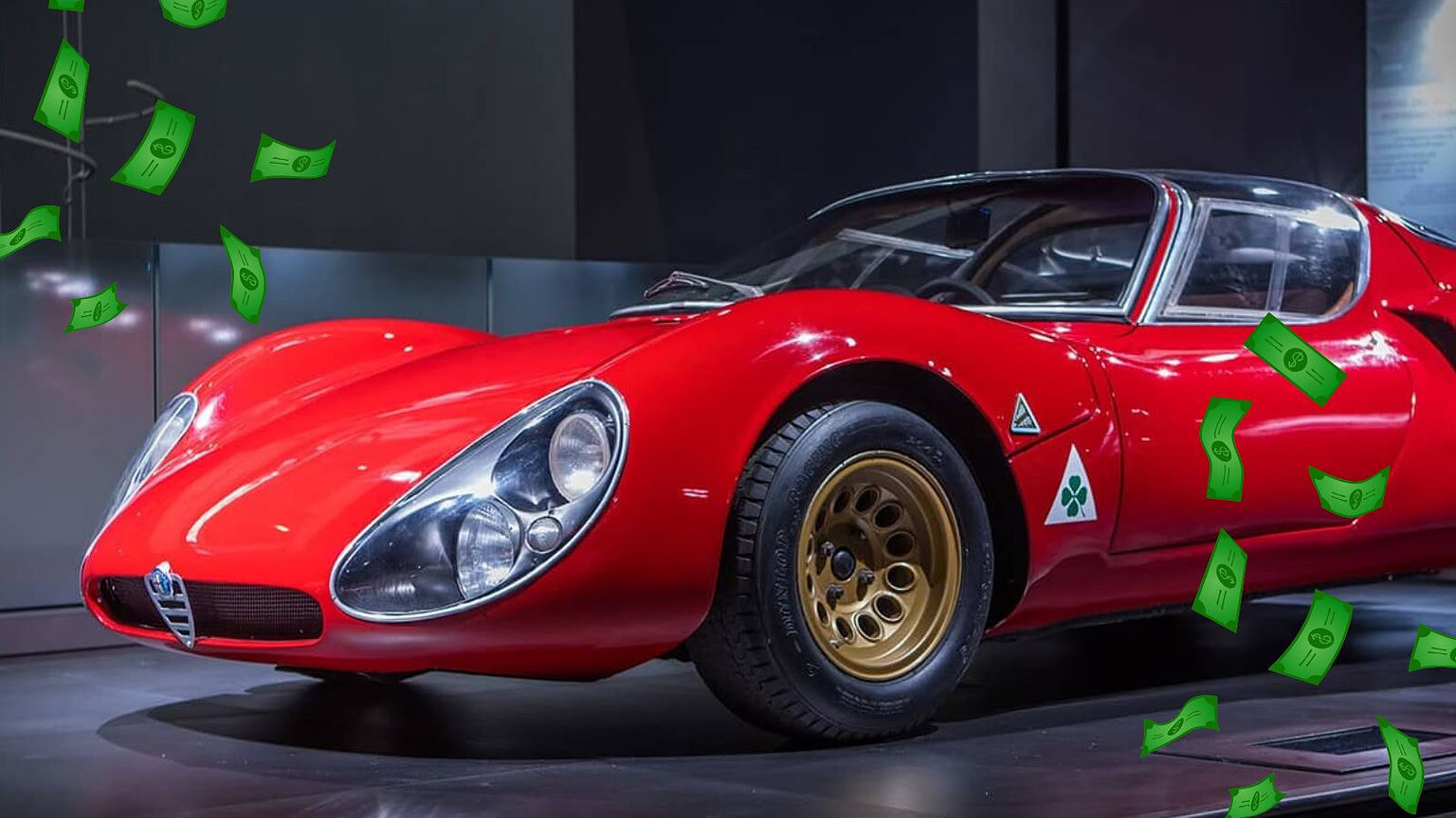 Alfa Romeo 33 Stradale, il caso dell’auto fantasma da 33 milioni rivenduta per 10 euro