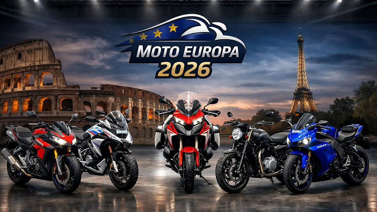 Moto Europa 2026, le 5 finaliste del premio più ambito
