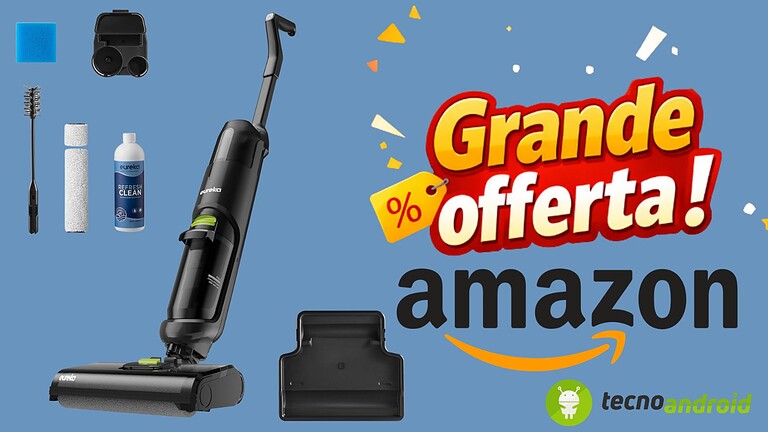 L'Eureka NEW400 Aspirapolvere e Lavapavimenti in sconto esclusivo su Amazon