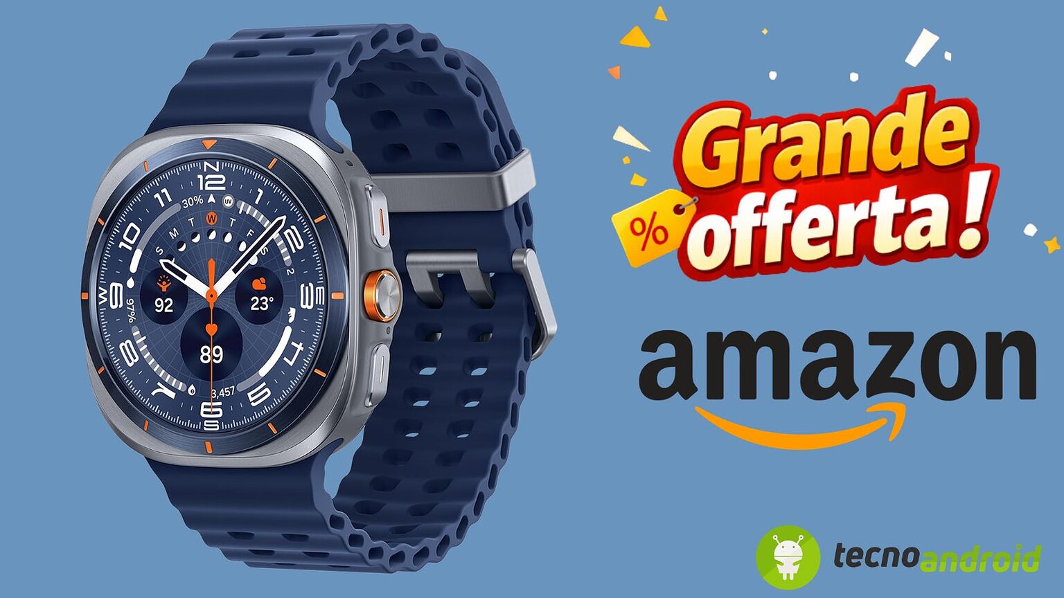 Offerta Samsung Galaxy Watch Ultra: su Amazon adesso al -41% di sconto