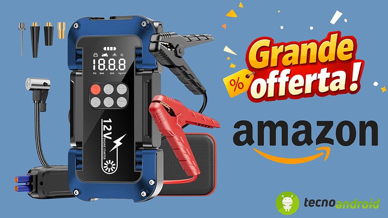 Promo Amazon: sconto super sull'Avviatore d'emergenza Tyonto