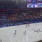 Short track curling