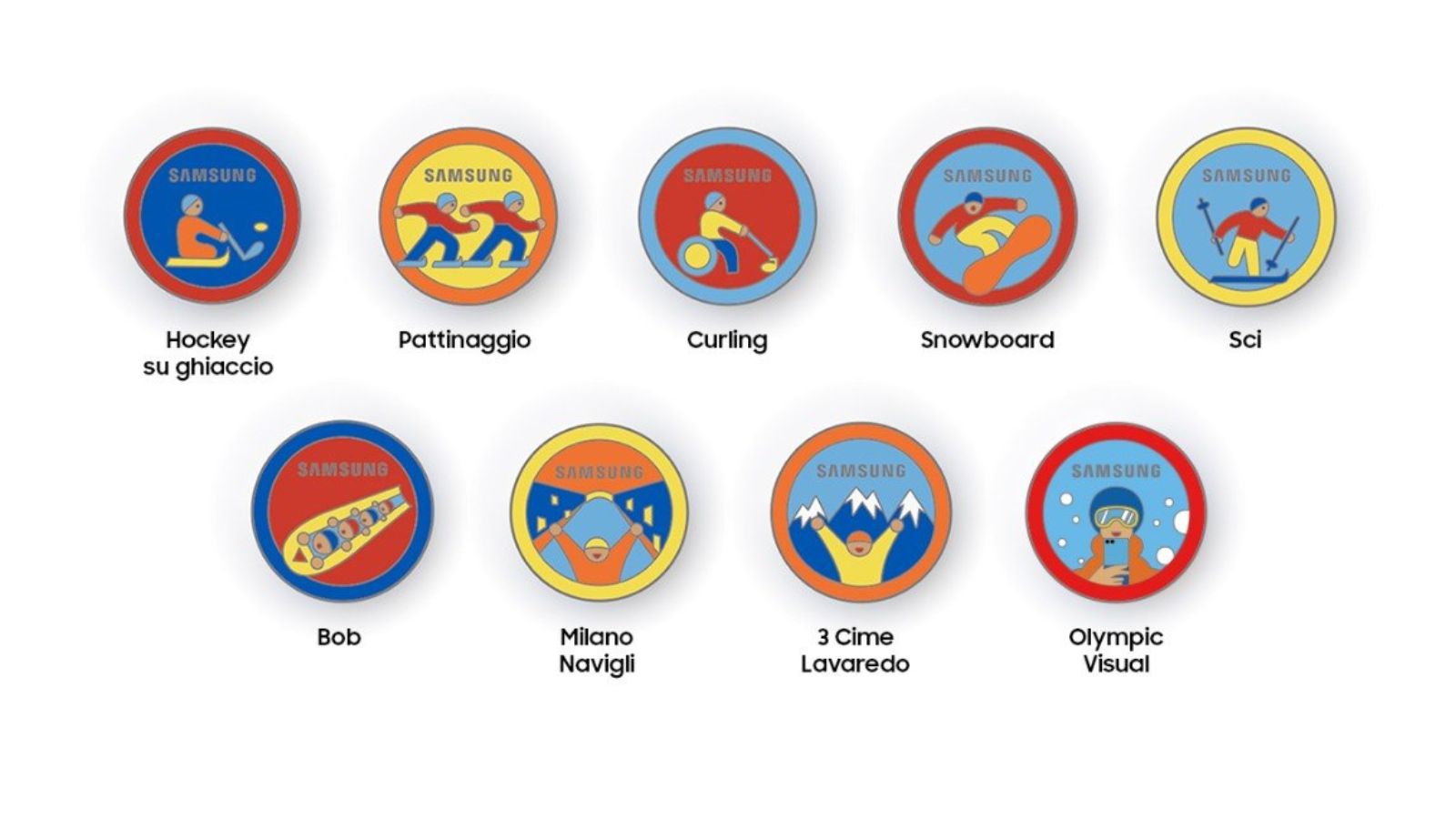 Samsung Pin Olimpici