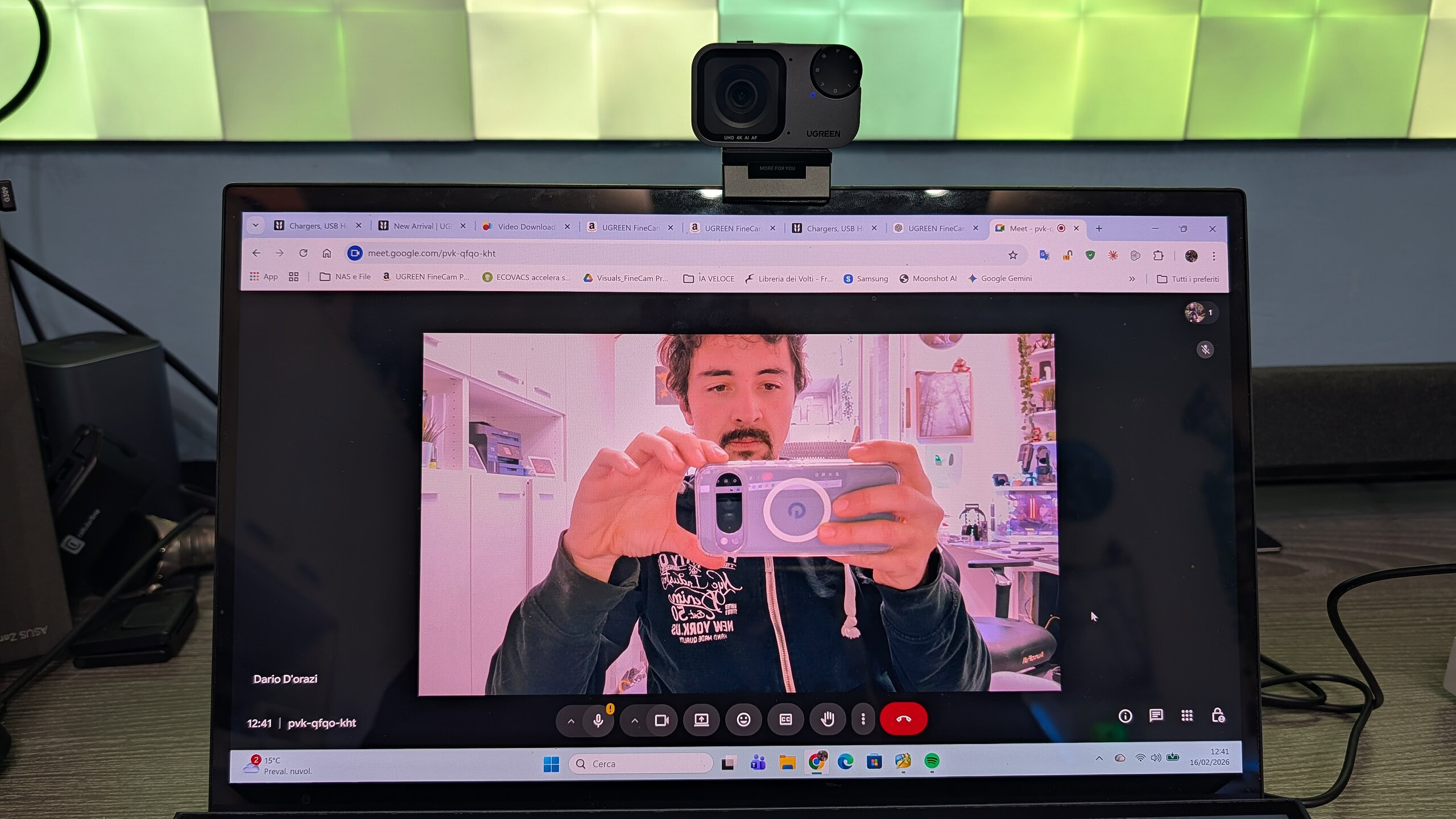 UGREEN FineCam Pro 4K - funzionalità UGREEN FineCam Pro 4K - funzionalità