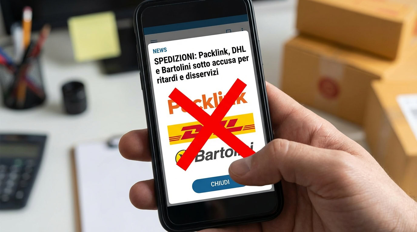 Packlink DHL e Bartolini