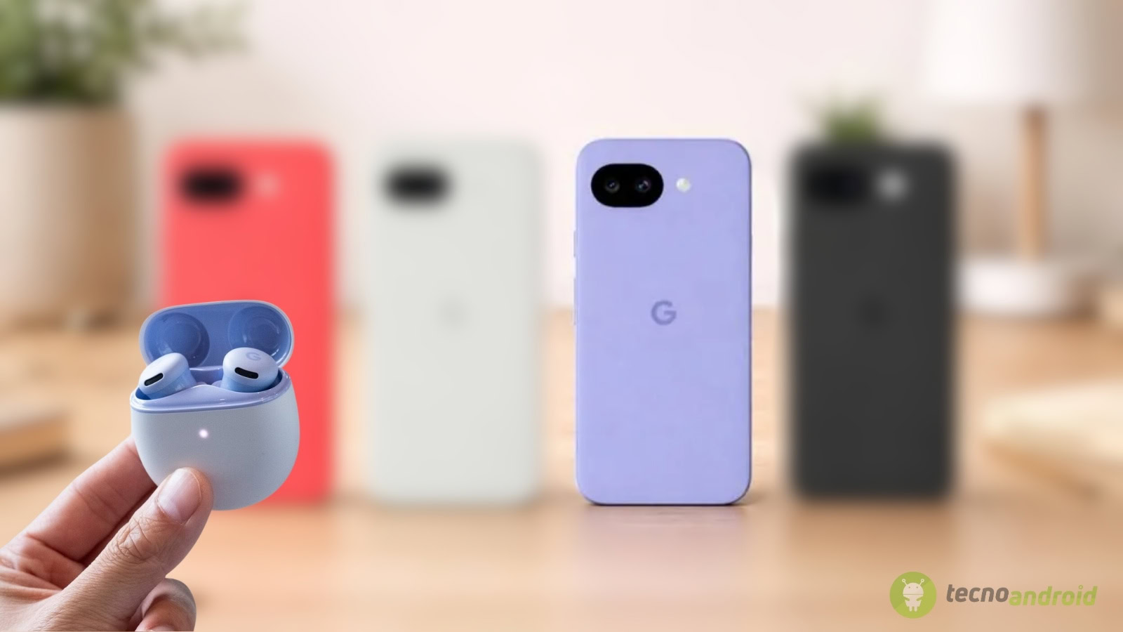 Pixel 10a Pixel Buds 2a Berry