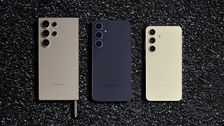 Samsung Galaxy S26: le immagini svelano l'intera gamma in nero