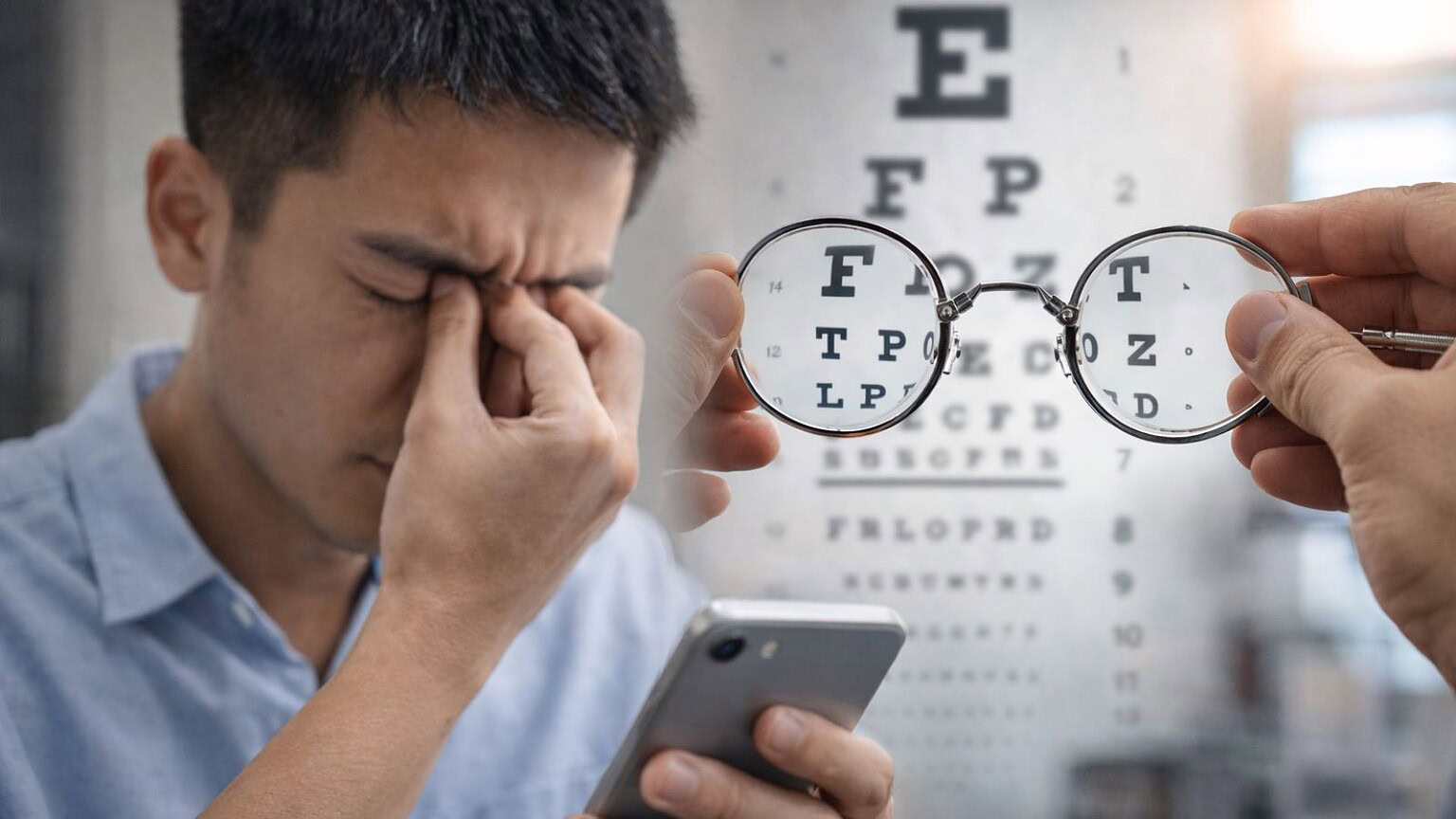 Miopia: la perdita della vista non è causata dagli smartphone, lo studio