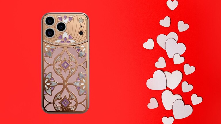 Scopri le edizioni limitate per San Valentino di Caviar per iPhone 17 Pro