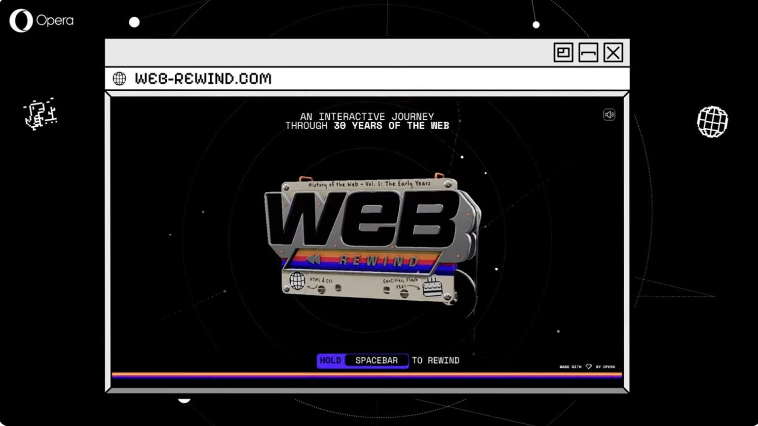 Opera compie 30 anni Rewind Web