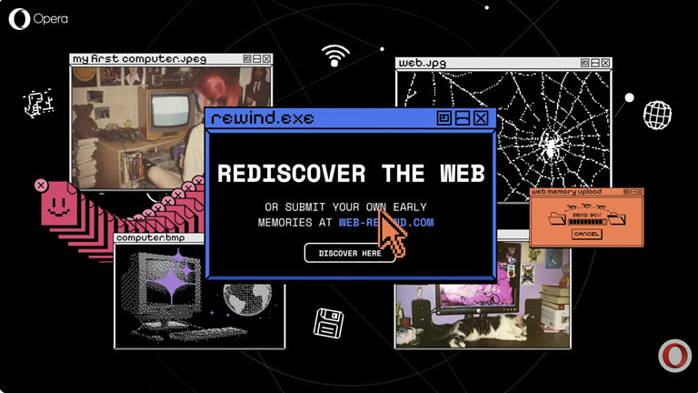 Opera compie 30 anni Rewind Web